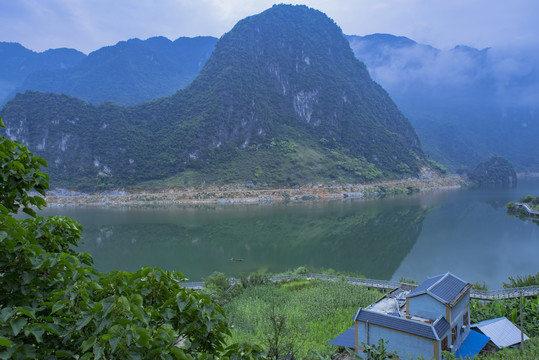 山水风光湖光山色