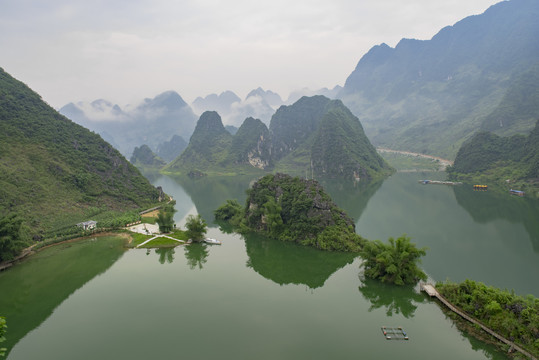 湖泊风光湖泊山水
