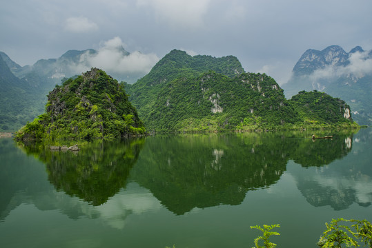 风景如画青山绿水