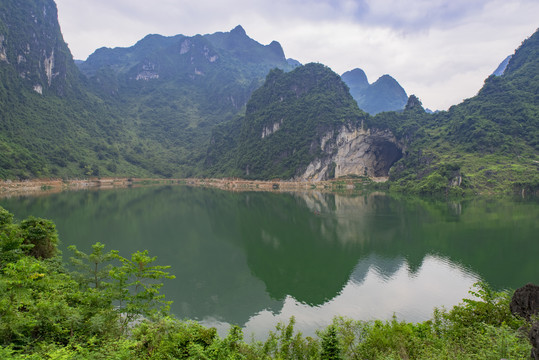 湖光山色山水风景