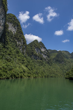 山水风景蓝天白云