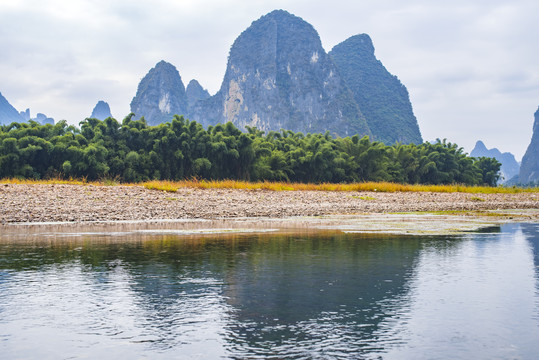 绿水青山漓江风光