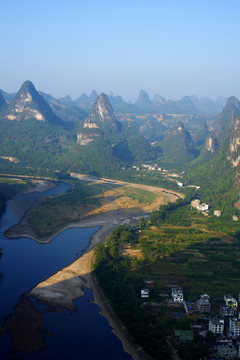 山水风景绿水青山自然风光