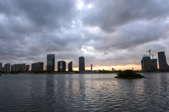 厦门海沧湖晨曦