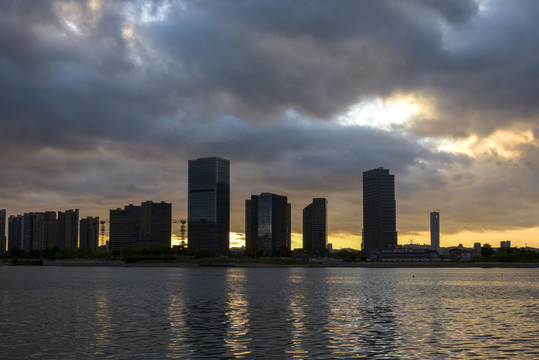 厦门海沧湖晨曦