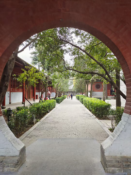 白马寺内景
