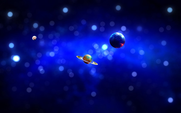 蓝色星空