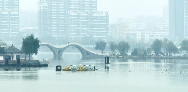 东昌湖风光