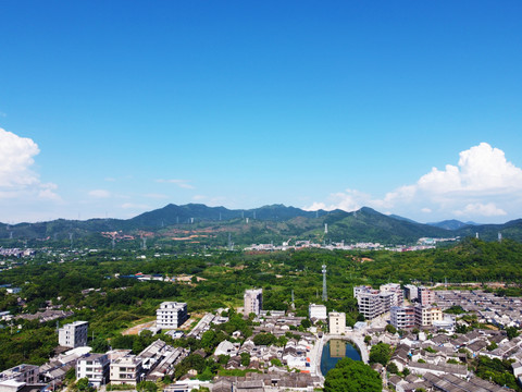 南方农村风光航拍