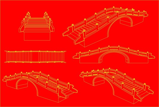 古建石拱桥图库