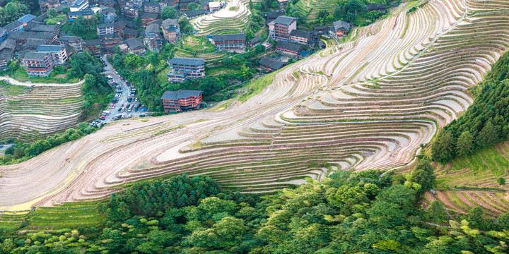 桂林龙脊梯田