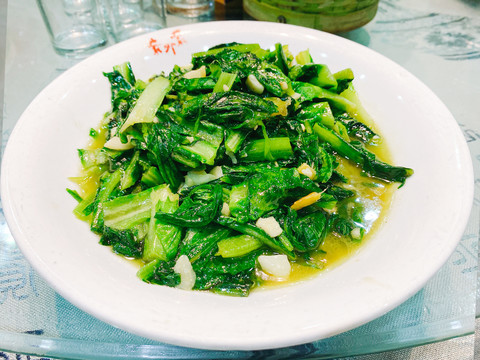 炒油麦菜