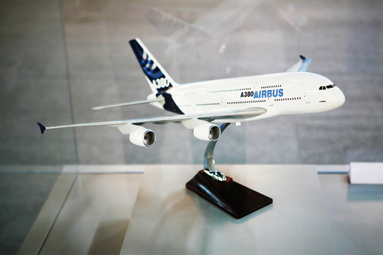 空客A380客机模型