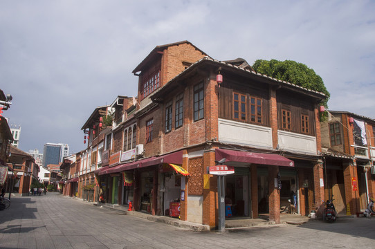 漳州古城台湾路街景
