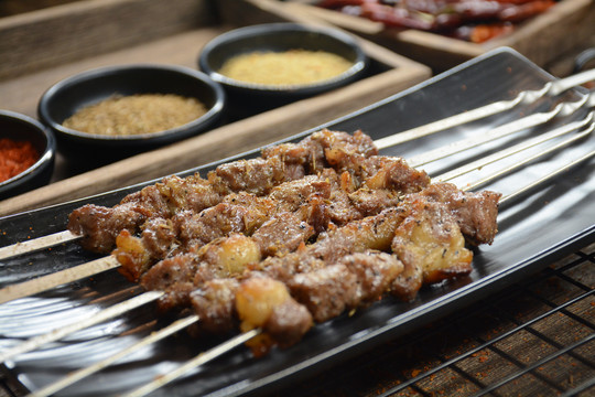 黑椒牛肉串