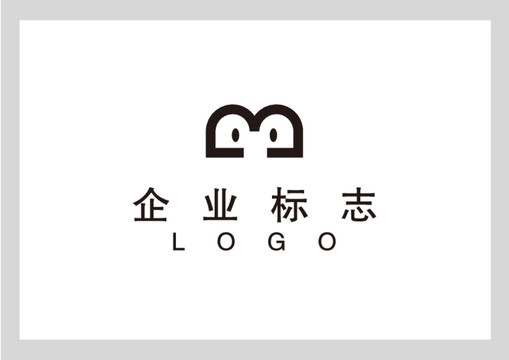 线条字母LOGO