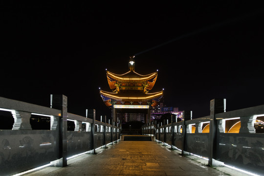 城市夜景风貌