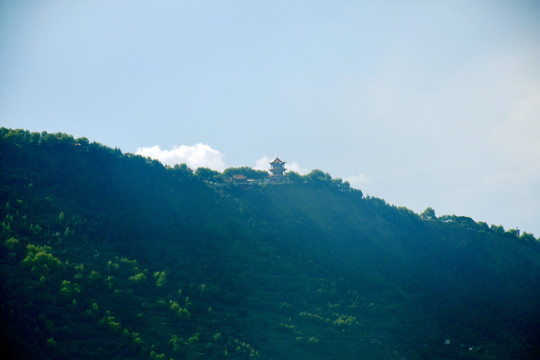 二郎山风光