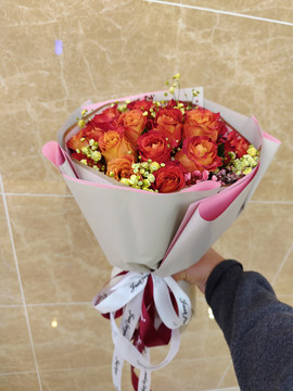 玫瑰花束