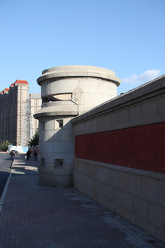 院墙碉堡