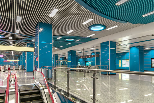现代地铁站空间设计