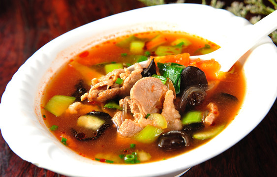 新疆羊肉氽汤