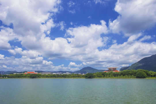 泉州西湖对岸风景好