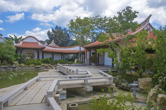 中式庭院风景