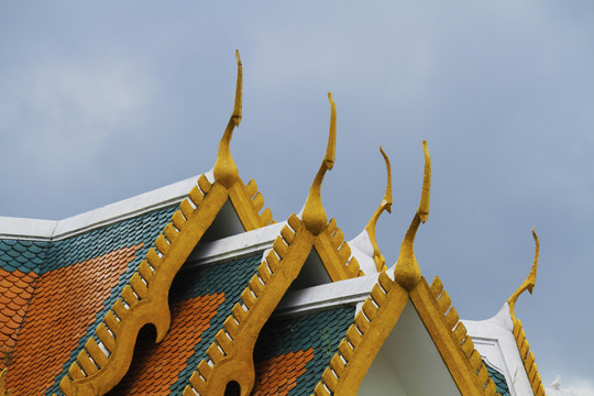 泰国寺庙建筑特写