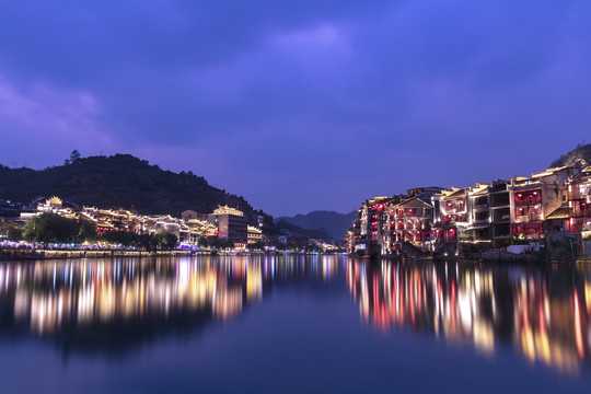 镇远古镇夜景