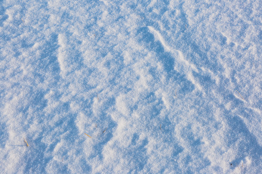 雪地雪痕背景纹理