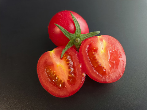 特写素材小西红柿