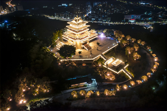 挂榜阁夜景