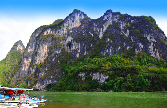 阳朔兴坪九马画山