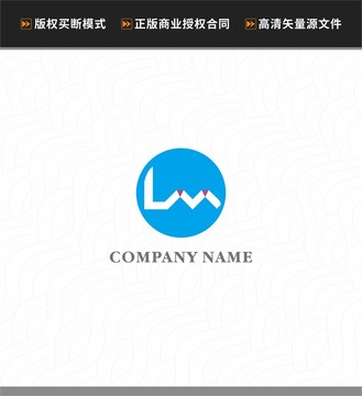 LM字母logo