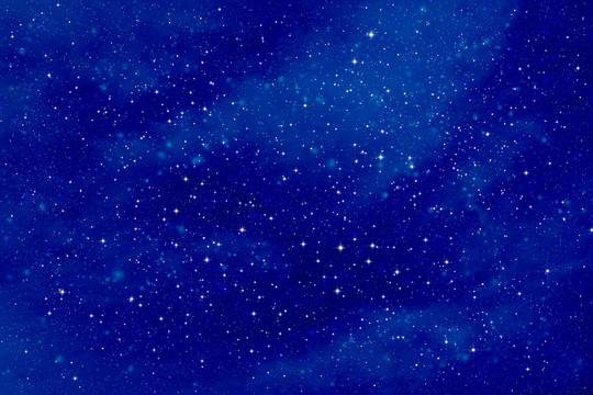 蓝色星空