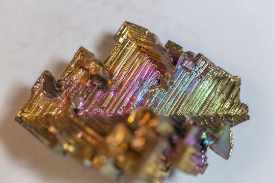 金属铋结晶晶体