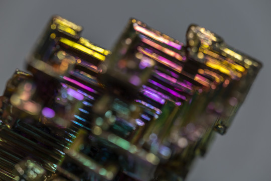 金属铋结晶晶体