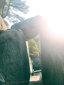 天柱山风景