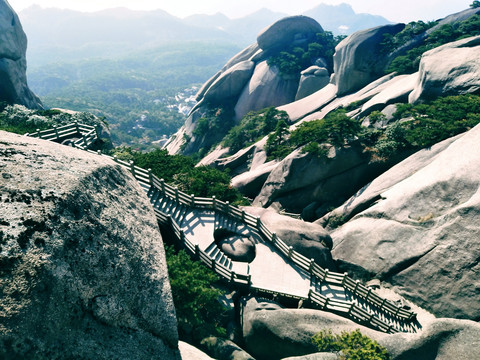 天柱山风景