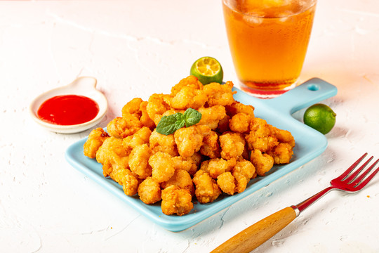 酥脆鸡米花