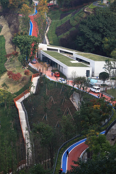 重庆的公园步道