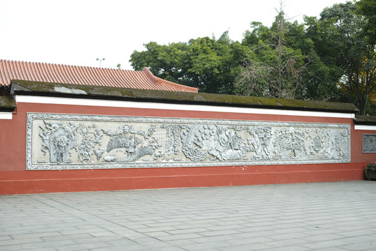 古蜀文化墙