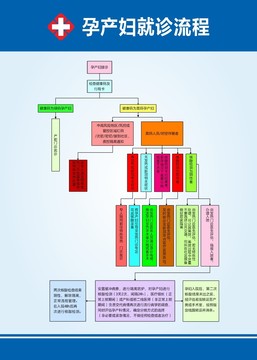 新冠孕产妇就诊流程图