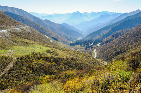 九寨沟山水风景