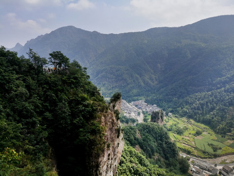 雁荡山山谷