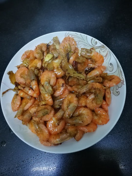 炒河虾