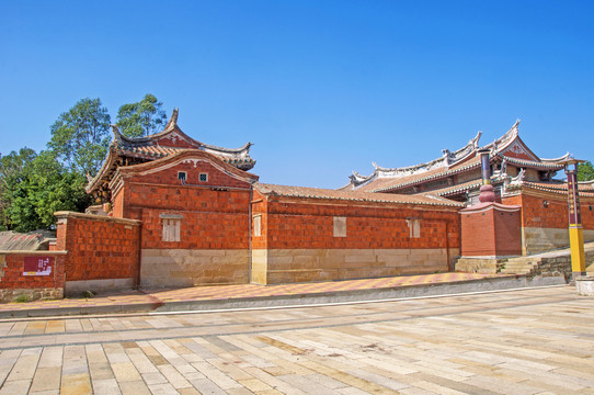 永宁城隍庙闽南建筑全景