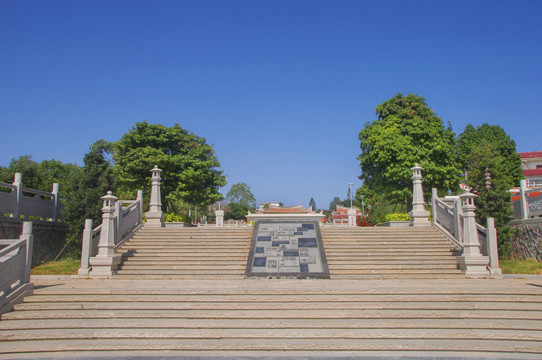 永宁卫城南门入口台阶通道