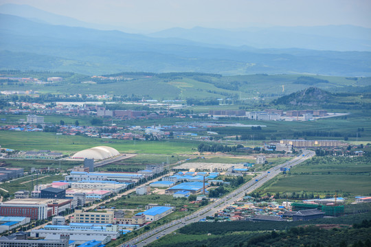 延吉市帽儿山风景区自然风光